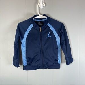 Baby Nike Air Jordan Jumpman Blue Track Jacket Size 18M Basketball Sport Toddler